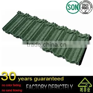 Factory Selling Hot Items Promotion Stone Coated Metal Roofing / Colorful Stone Coated Roof Tiles thumbnail-4