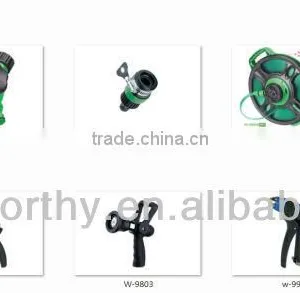 Taiwan Adjustable Shower Head Metal Body Trigger Nozzle thumbnail-2