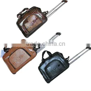 Crocodile Leather Duffle Bag thumbnail-1