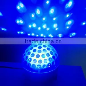 Attractive Stage Lighting Decorations Crystal LED Light Magic Spinning Disco Ball thumbnail-4