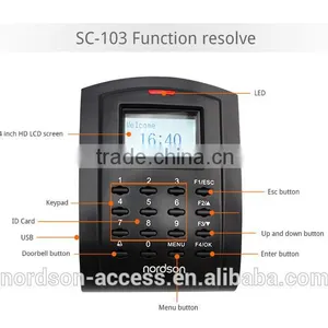 Nordson SC103 Induction Keypad Network Door Access Control With LCD Display thumbnail-4