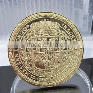 Hot Sale Metal Coin / Poland Souvenir Gold Coin / Custom Challenge Coin thumbnail-2
