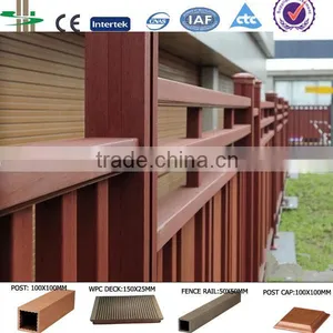 China Anti-UV Wpc Fence Manufacturer thumbnail-1