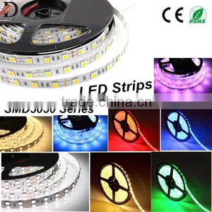 Factory Sale LED Strip, SMD5050 RGB Color Changeable LED Strip Lights, Single Color Flexible LED Light Strip With CE&RoHS thumbnail-1