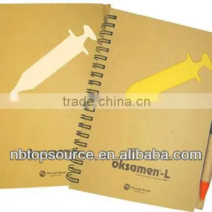 Promotion Recycled Notepad With Pen thumbnail-1
