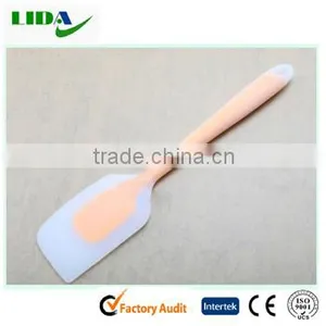 2 Colors Perfect Beautiful Design Flexible Translucent Silicone Spatula KIT307 thumbnail-4