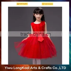 2016 New Wholesale Latest Children Dress Designs Tulle Princess Tutu Dress thumbnail-2