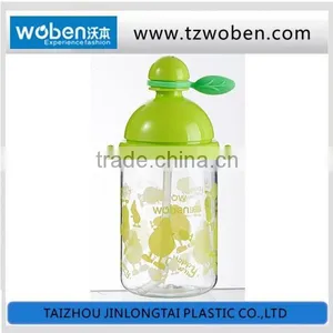 Bpa Free Tritan Straw Plastic Water Bottles With Straps thumbnail-3