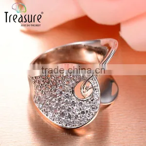 Engagement Jewelry Rings Jewelry Gold Fashion Ring 925 Silver Ring Europe and America Style Fashion Jewelry Quality Choice thumbnail-2