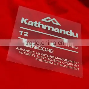 Plastic Garment Accessory Soft Pvc Waterproof Label for Clothing thumbnail-3