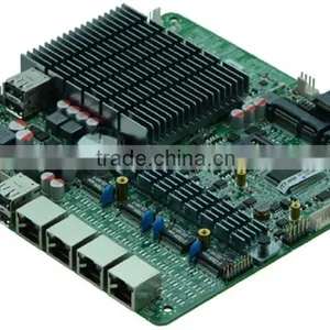 4 Gigabit Bay Trail SOC J1800 MINI ITX 4 LAN Motherboard for Firewall Router thumbnail-3