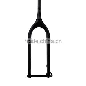 Full Carbon Fiber 150mm Spacing 650b MTB Fork 26er/29er MTB Fat Bike Fork, Rigid 26er Carbon Fat Bike Fork thumbnail-1