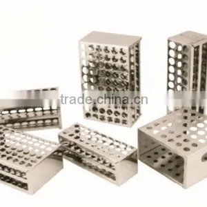 MK03-745 Hospital Surgical Medical Stainless Steel Medical Hollow Ware Instruments Test Tube Rack thumbnail-1