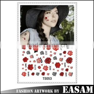 Easam Hot Temporary Tattoo Sticker With 56 Designs thumbnail-1
