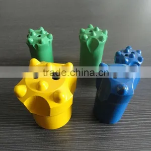 R25 Button Drill Bit Short Skirt Spherical Buttons thumbnail-1