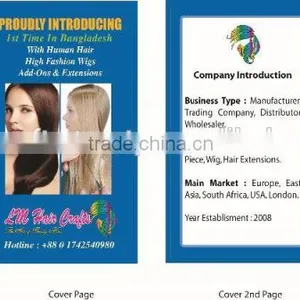Three Head Machine Made Wefting Hair thumbnail-5