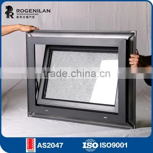 ROGENILAN 45 Series Decorative Window Awning New Design Aluminum Window thumbnail-3