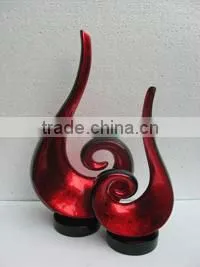 Set of Two Lacquer Vases thumbnail-1
