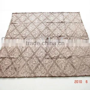100%polyester Knit Embossed Baroque Coral Throw thumbnail-1