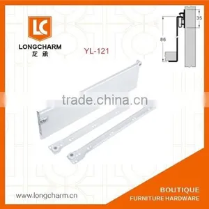 Telescopic Channel Drawer Slide Roller Drawer Slide Metal Drawer Slide Rail From Furniture Hardware thumbnail-1