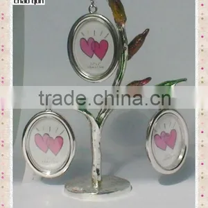 Picture Frame,photo Frame,zinc Alloy Photo Frame,metal Alloy Crafts,home Decoration,promotional Gifts Tree Photo FrameCQP0107 thumbnail-1