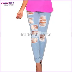 Hot European Style Knee Mens Jeans Ripped Jeans thumbnail-6
