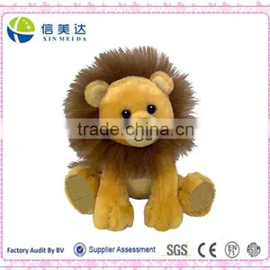 Lovely Baby Lion Plush Sitting Floppy Lion Stuffed Toy thumbnail-1