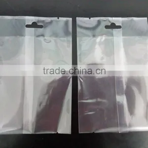 Nylon & PE Back Center Heat Sealed Vacuum Bag With Euro Slot thumbnail-2