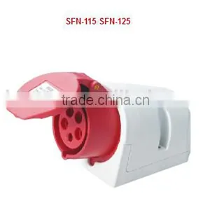 Ip44 16A/32A SFN-115 Industrial Socket thumbnail-1