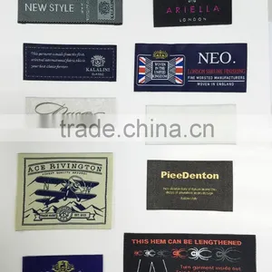 2016 High Quality Customized Washable Multi-color Garment Labels/Neck Label thumbnail-1
