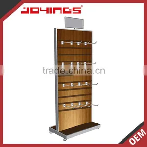 Retail Floor Standing Slatwall Double Sided Flip Flops Display Rack thumbnail-1