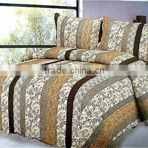 Custom Bedspread Custom Bedspread Classic Stripe Quilt Bedding Set thumbnail-1