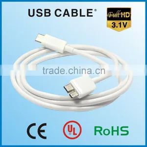 New Products 2016 Type C to Mirco B Usb3.1 Cable, Supply 3.0/2.0 Usb Cable thumbnail-1