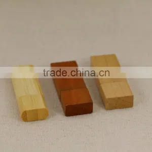 Eco-friendly Customized Logo Laser Engraving Wooden USB Flash Driver for Promotion thumbnail-1