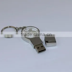 Best Selling Laser Engraved Crystal USB Flash Drive 1GB 2GB 4GB 8GB 16GB 32GB thumbnail-1
