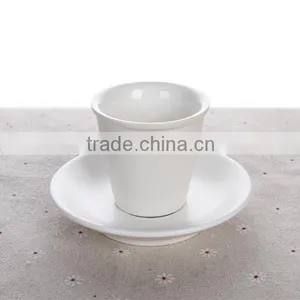 125ml Ceramic Small Coffee Cup Without Handle Solid Color Facotry Directly Sale thumbnail-2