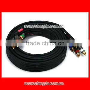 Component Coaxial 5 RCA to 5 RCA Video and Audio Cable thumbnail-1