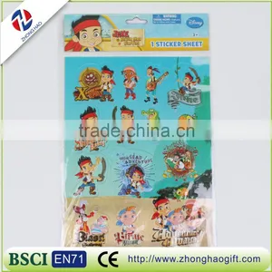Custom Cartoon Figure Bubbles Sticker Book thumbnail-1