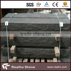 Honed Black Basalt Step thumbnail-1