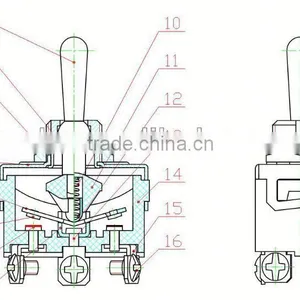 Generator Switch/50A Toggle Switch/generator Switch thumbnail-6