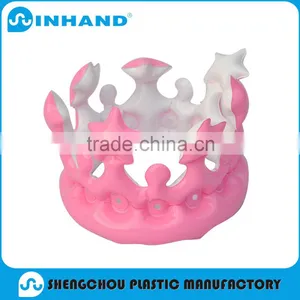 Hot Sale Inflatable Crown, Inflatable Crown Toy, PVC Inflatable Decoration Pink Crown for Party/pvc Inflatable Toys thumbnail-1