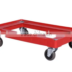 D5737/145 Plastic Material Handling Trolley With 4 Wheels thumbnail-2