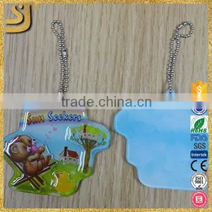 Flower Keychain Customized, Mink Acrylic Keychains thumbnail-2