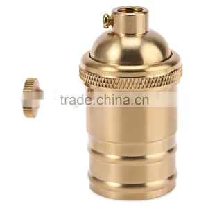 Restro Ediosn Bulb Brass Lampholder E27 E26 Pendants Switch Lamp Socket thumbnail-1