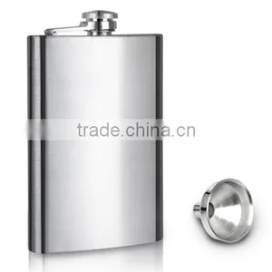 5 OZ Hip Flask With Funnel / Pocket Whisky Liquor / Stainless Steel Wine Pot thumbnail-2