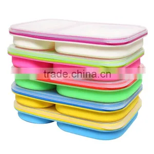 2016 2 Layer Microwave Portable For Kids Bento Lunchbox thumbnail-5