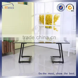 TEMPERED GLASS SIMPLE DINING TABLE COMPUTER DESK thumbnail-1