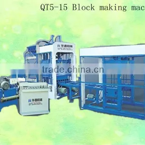 Manufacturing Machine for Concrete Block Machines QT5-15 thumbnail-1