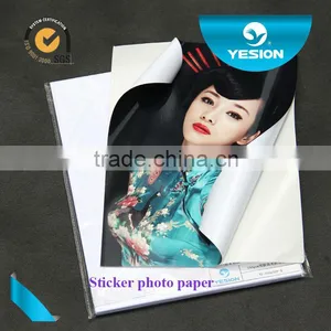 Oem Odm Double Sided Sticker Photo Paper 150gsm High Gloss Label Paper Waterproof Stickers Printing thumbnail-1