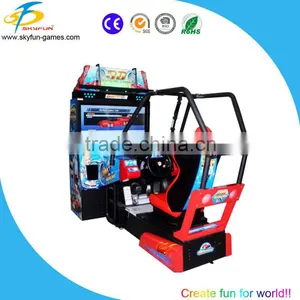 Indoor Sport Coin Operated Car Raing, Electric Motor Racing, Arcade Racing Machine Equipment thumbnail-2